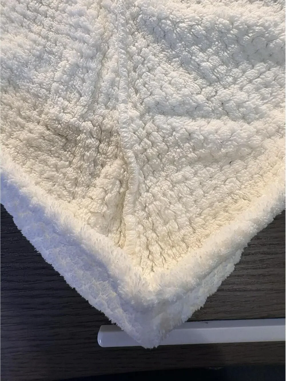 Set Of 4 HAIR Bath Towel(  White Pink Beige Gray White )Long Hair Towel Unisex